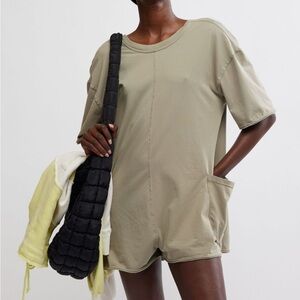 Hot Shot Romper in Sage Stone